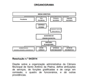 Imagem do Organograma da Câmara Municipal de Santo Antônio da Platina