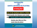 Atenção aviso de vacinação (19/03/2021)