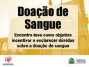 Encontro discute sobre a importância da doação de sangue