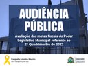 Convite: Audiência Pública do Poder Legislativo Municipal