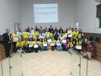 Câmara realiza Sessão Solene em homenagem a atletas platinenses que participaram da Corrida da Ponte de Guaratuba
